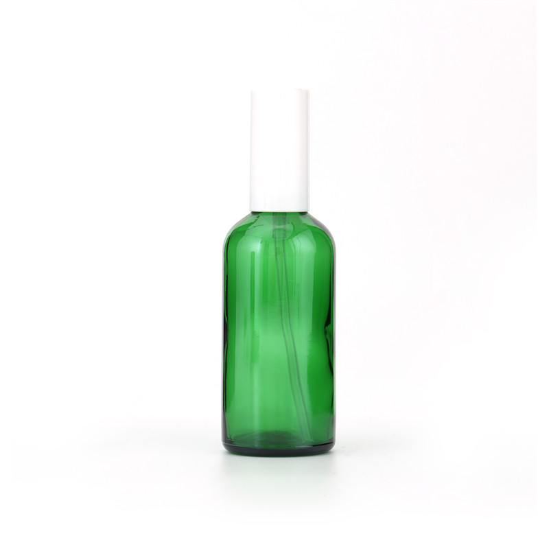 18mm 18/410 PET plastic treatment pump with full cap for green glass bottle